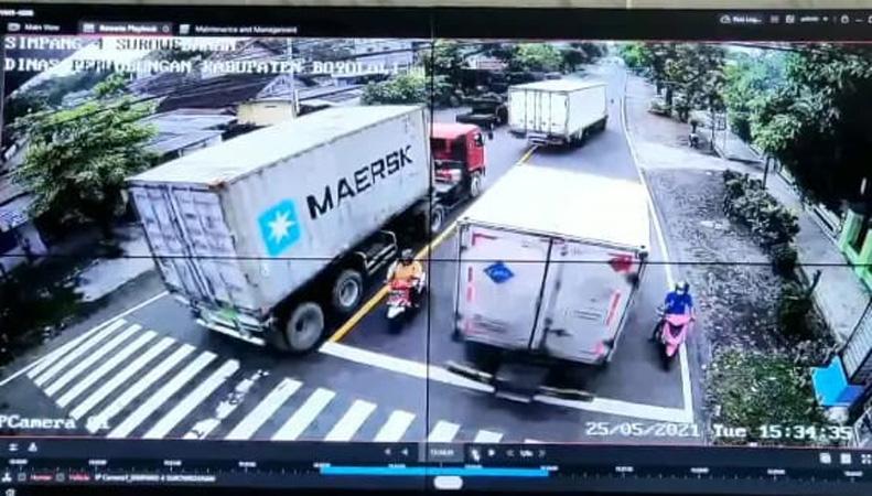 Viral Pengendara Motor Nyaris Tertabrak, Polisi Buru Truk Melawan Arus di Boyolali