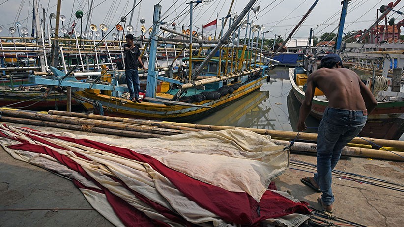 Jermal Rusak Ditabrak Kapal, Nelayan Kalbar Tuntut Ganti Rugi Pengusaha