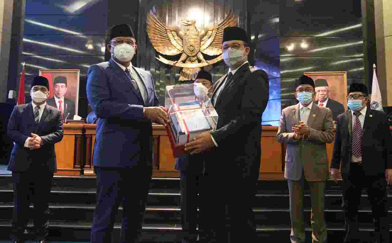 Anies Bawa Pemprov DKI Jakarta Raih Opini WTP BPK 4 Tahun Berturut-turut