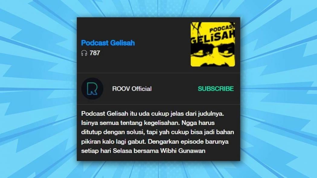 Podcast Gelisah Menguak Passion Diri Bareng Pak Pri  