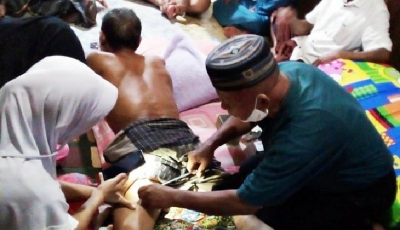  Ambil Wudu di Sungai Mentaya, Seorang Kakek Disambar Buaya 