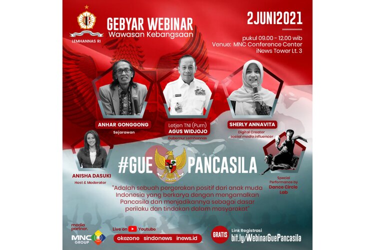 Gubernur Lemhannas RI: Pancasila Harus Menginjak Bumi, Begini Maknanya 