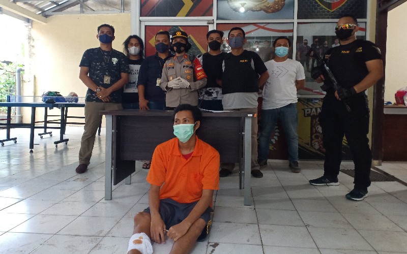 Polisi Tembak Penjambret Ponsel Anak-Anak di Palembang