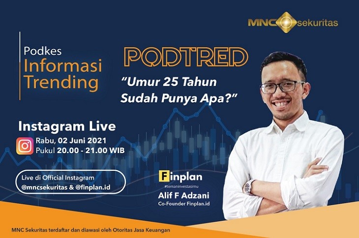 Umur 25 Sudah Punya Apa? Simak Ulasannya di IG Live MNC Sekuritas Pukul 20.00 WIB Hari Ini! 