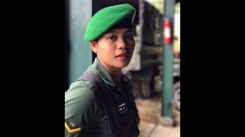 Membanggakan, Prajurit Kowad Sertu Huswatun Hasanah Sabet Medali Perak Ajang Tinju Dubai