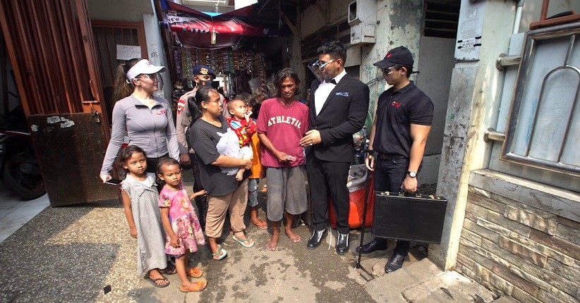 Perjuangan Tukang Parkir Berhasil Buat Hati Ammar Zoni Tersentuh di Uang Kaget Reborn GTV