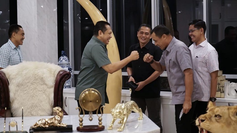 Bertemu Danjen Kopassus, Bamsoet Dukung Tindakan Tegas Tumpas Teroris KKB Papua