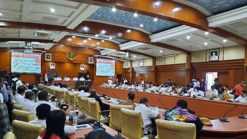 Rapat Bersama Pemda, Kendala Anggaran PON Papua Sudah Dikomunikasikan