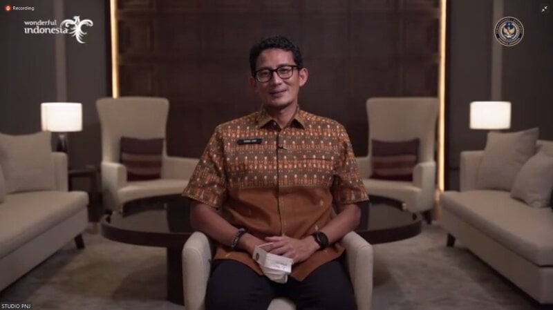 Sandiaga Uno Bagikan 4 Strategi Bangkitkan Kegiatan MICE pada INAMICE 2021