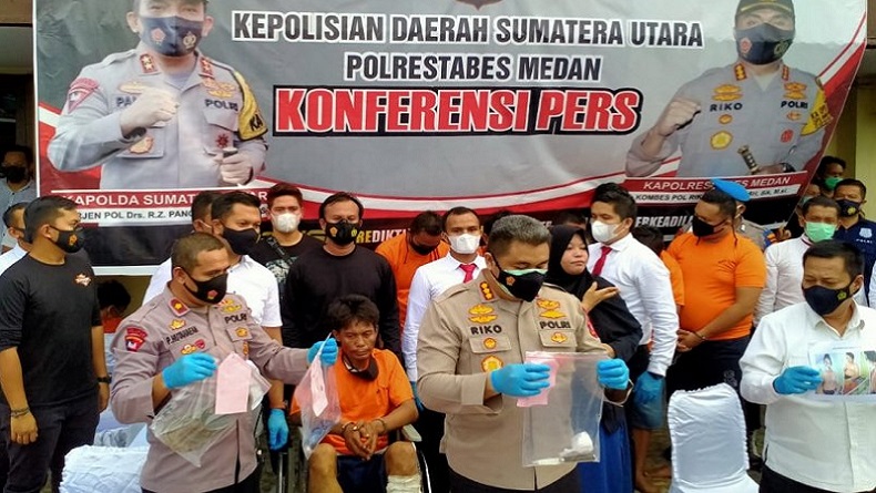 7 Komplotan Begal Sadis yang Viral di Medan Ditangkap