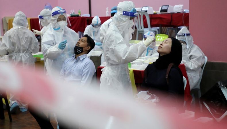 Malaysia Catat 8.209 Kasus Covid dalam Sehari, Total Nyaris 600.000 Penderita