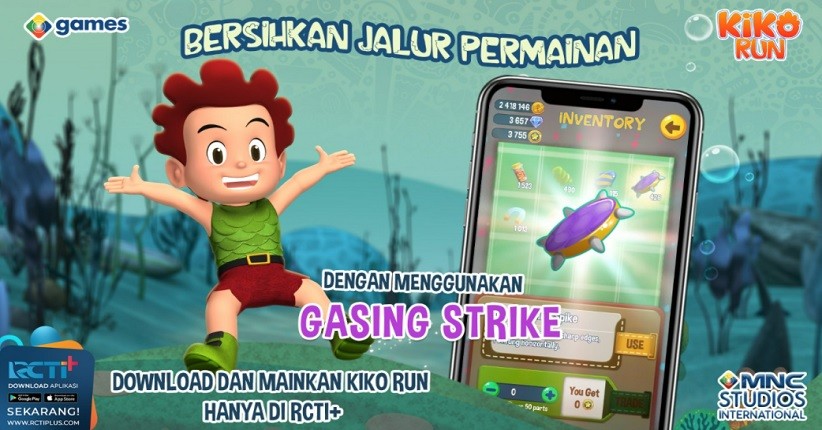 Lewati Kota dan Taklukan Obstacle dengan Kekuatan Gasing Strike, Mainkan Kiko Run Sekarang!
