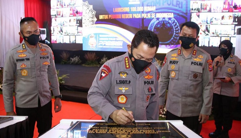 Kapolri Resmikan Gedung Presisi Polres Kota Tangerang
