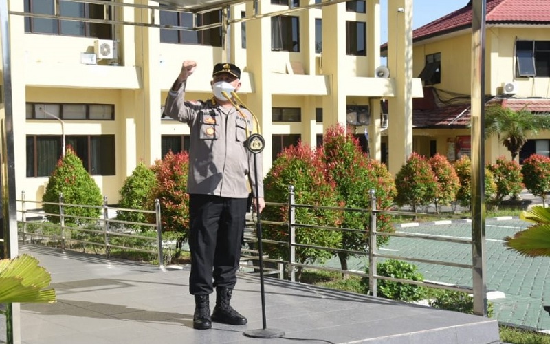 2.281 Personel Polisi Dikerahkan Amankan PSU Pilgub Kalsel 2021