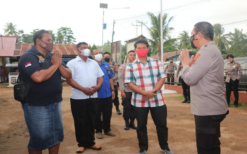  Belasan Terduga Teroris Diamankan, Wakapolda Papua Silaturahmi dengan Tokoh Merauke 