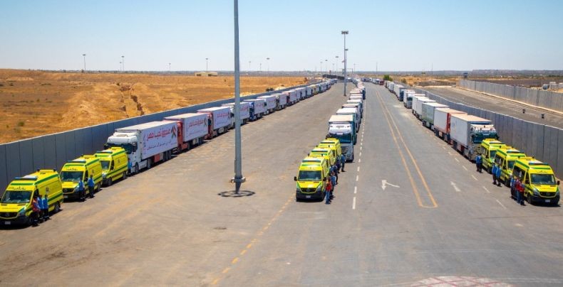 Mesir Kirim Puluhan Buldozer dan Crane ke Gaza, Rekonstruksi Segera Dimulai