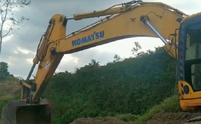 Eskavator Tenggelam di Setu Cikaret Bogor, Opertor Selamat