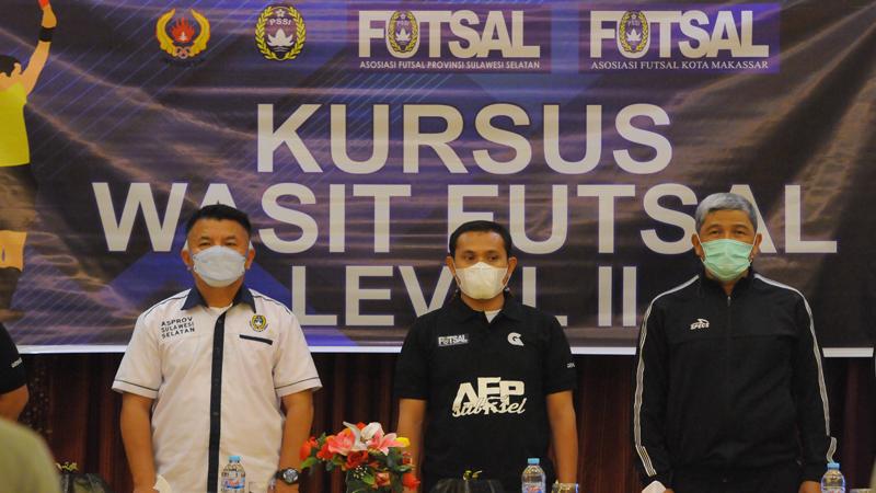 Tingkatkan SDM Futsal, AFP Sulsel Gelar Pelatihan Wasit Level 2