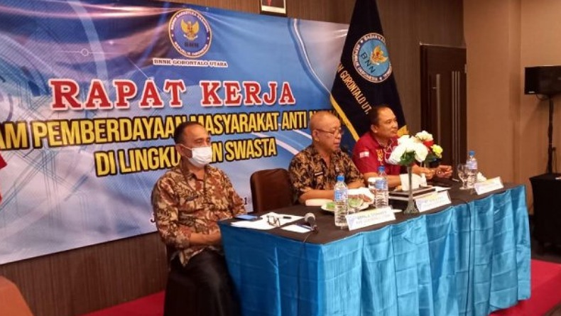 Gandeng BNN, Disnakertrans Terbitkan AK1 di Gorontalo Utara Melewati Skrinning Narkoba 