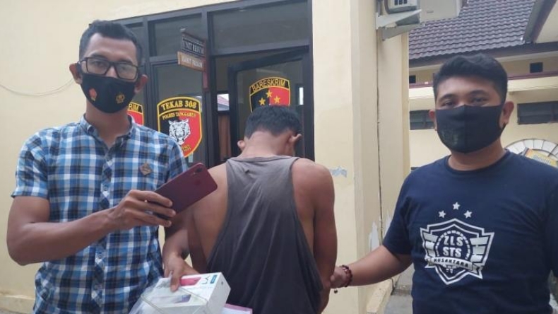 5 Kali Beraksi, Spesialis Jambret di Tanggamus Ambruk Ditembak Polisi