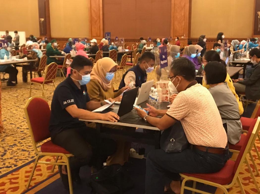 Polresta Bogor Gelar Vaksinasi Covid-19 Massal untuk Masyarakat