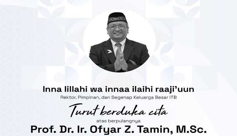 Innalillahi, Pengamat Transportasi ITB Ofyar Z Tamin Meninggal Dunia