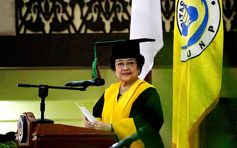 Megawati Terima Gelar Profesor Kehormatan dari Unhan Siang Ini