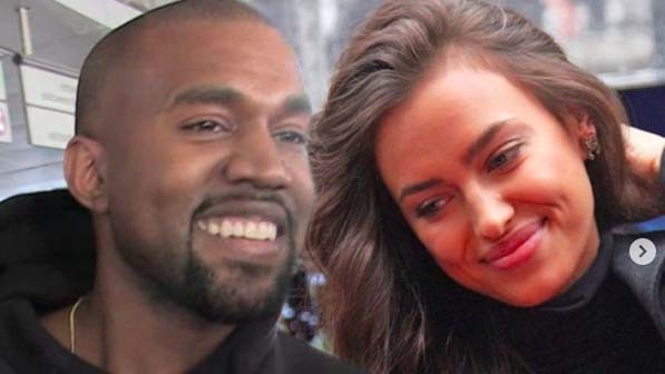 Belum Resmi Cerai, Kanye West Pamer Kemesraan dengan Irina Shayk di Prancis  