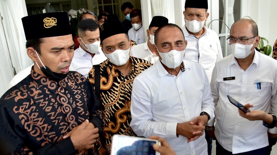 UAS Bahas Kerukunan Bersama Edy Rahmayadi: Sumut Contoh Membangun Kebhinekaan