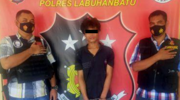Curi Besi Rel Kereta Api, Pemuda di Labuhanbatu Ditangkap Polisi