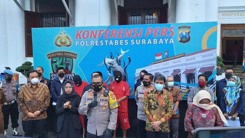 Polrestabes Surabaya Bongkar Kasus Mafia Tanah Senilai Rp467 Miliar