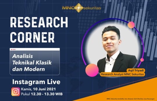Masih Galau Pilih Analisis Teknikal Klasik atau Modern? Simak IG Live MNC Sekuritas Pukul 12.30 Ini
