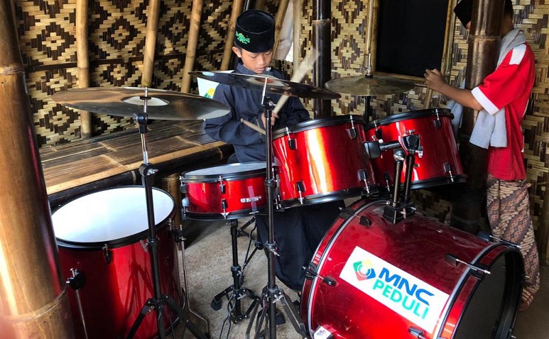 MNC Peduli Adakan Pelatihan Musik untuk Anak-Anak di Bantargebang