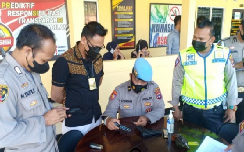 Senpi Milik Anggota Polres HST Diperiksa, Ada Apa?