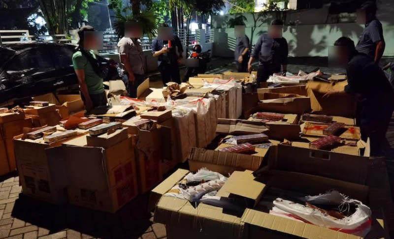 Bea Cukai Jateng-DIY Sita 24,19 Juta Batang Rokok Ilegal, Kerugian Negara Capai Rp15,97 M