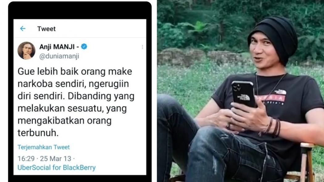 Cuitan Lama Anji soal Narkoba Disinggung Netizen: Hebat Bisa Ramal Masa Depan Sendiri Kalahkan Denny Darko 