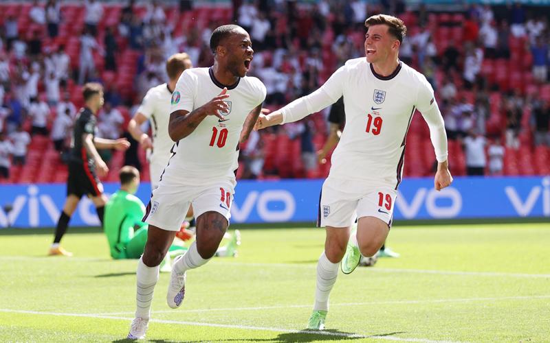 Inggris vs Denmark Sama Kuat di Babak Pertama Semifinal Piala Eropa 2020