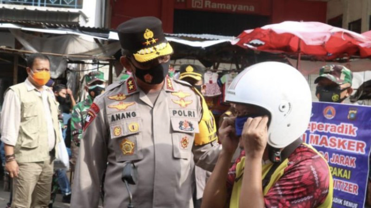 Babel Jadi Provinsi dengan Kepatuhan Prokes Menggunakan Masker Terendah       