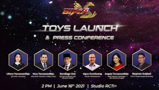 Membanggakan, Mainan Lokal Berkualitas Dunia Bima S Segera Diluncurkan