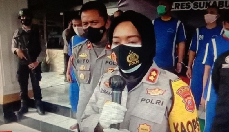Edarkan Sabu Jenis Blue Ice, Oknum Pengacara Ditangkap di Sukabumi