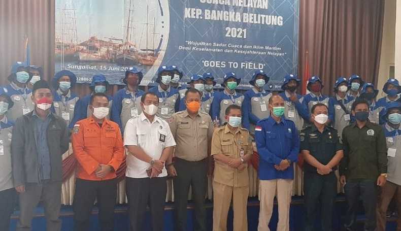 Puluhan Nelayan di Bangka Jadi Siswa BMKG 