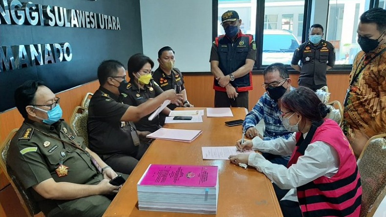 Vonnie Panambunan, Mantan Bupati Minut Ditahan 20 Hari Kasus Korupsi Pemecah Ombak