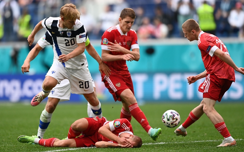 Kalahkan Finlandia, Rusia Jaga Peluang Lolos ke Babak 16 Besar