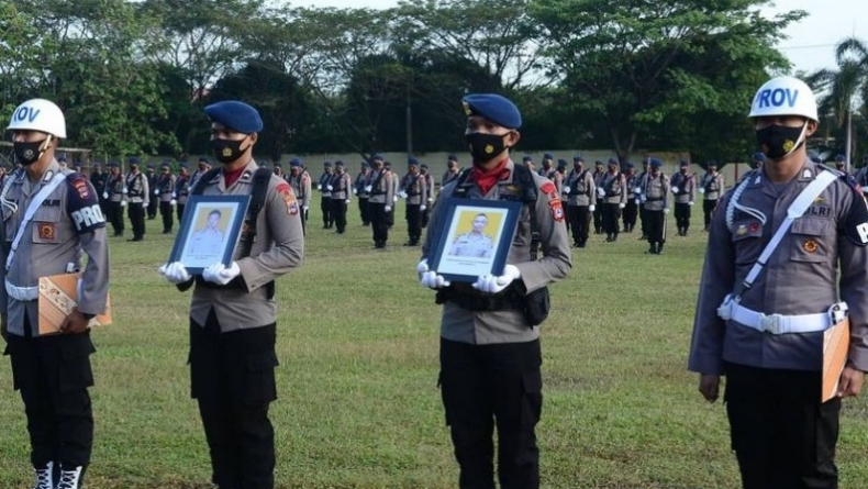 2 Anggota Brimob Polda Kalsel Dipecat