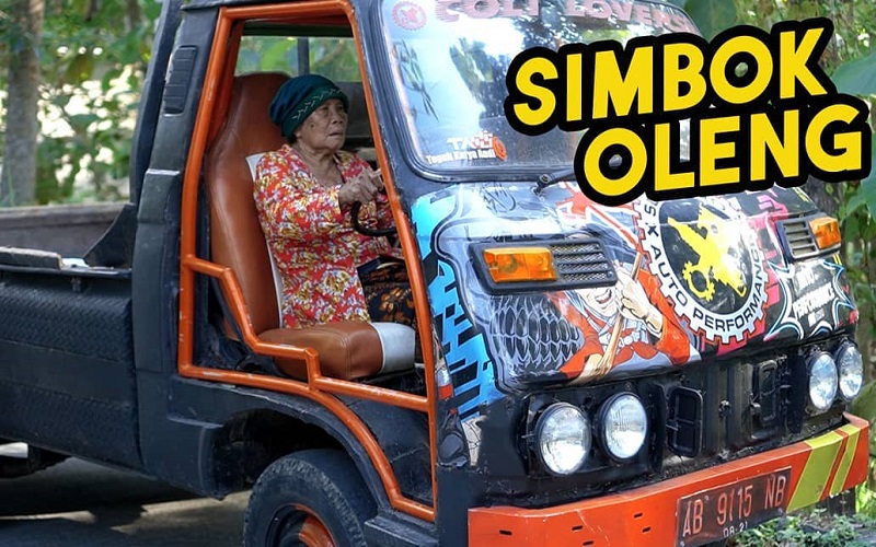 Lagi, Mbah Minto YouTuber asal Klaten Kendarai Pikap, Netizen: Nyetir Sendiri? Aku Kepo