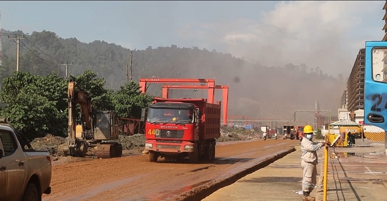 Pascakebakaran Smelter A, Aktivitas PT IWIP Berjalan Normal