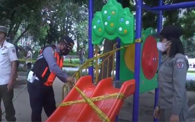 Lapangan Puputan di Denpasar Ditutup Imbas Naiknya Pasien Positif Covid-19