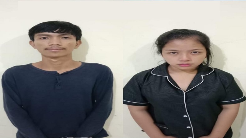 Perempuan Cantik Ditemani Suami Curi Ponsel Penjual Seblak untuk Beli Sabu