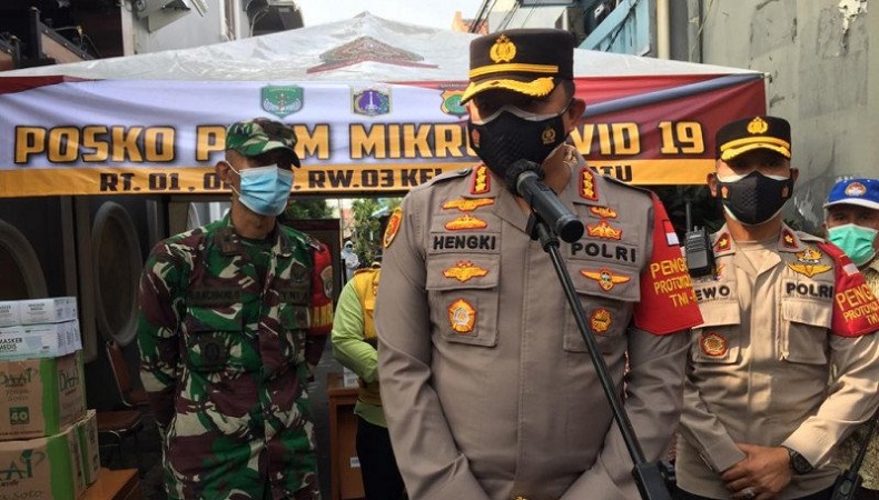 Kapolres Jakpus Sebut Ada Perbedaan Data Kasus Covid-19 dari Dinkes DKI