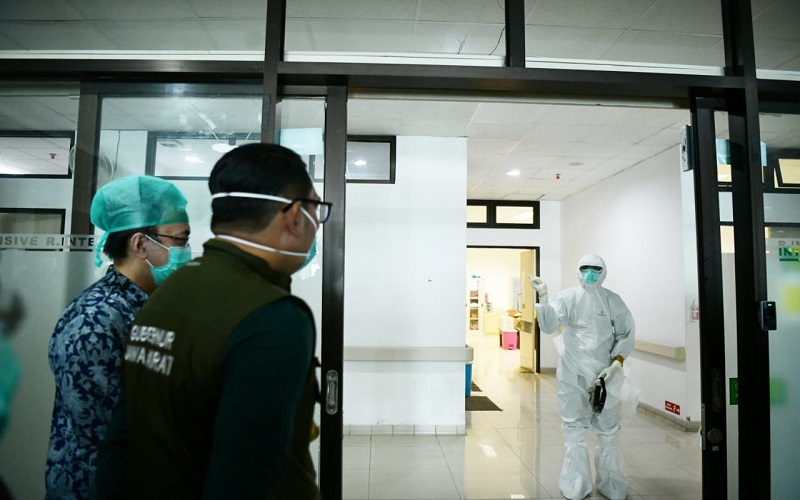Ridwan Kamil: BOR Rumah Sakit di Jabar 60,17 Persen dan Pusat Isolasi 33,5 Persen